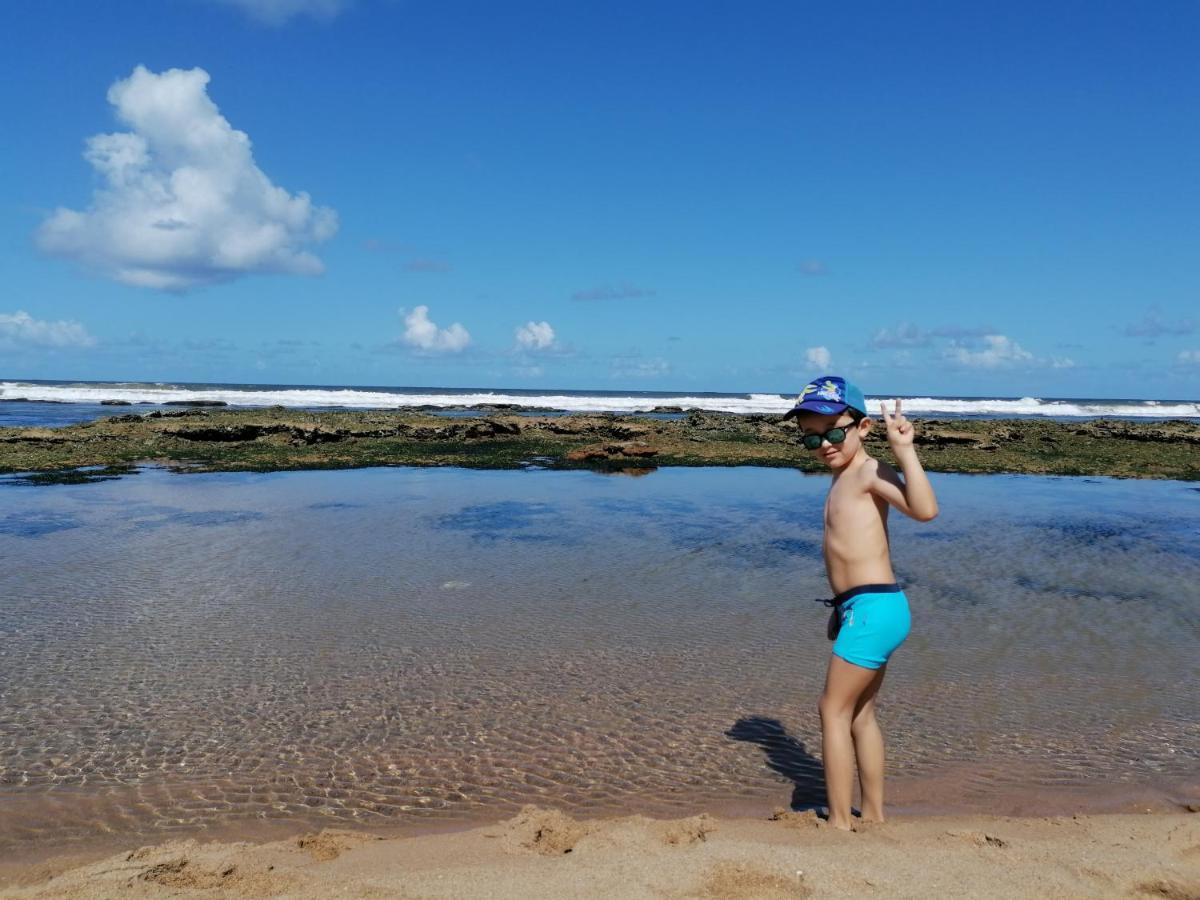 Triplex Pe Na Areia Com 3 Suites Proximo Salvador Lauro de Freitas Kültér fotó