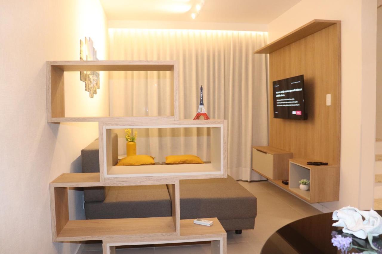 Triplex Pe Na Areia Com 3 Suites Proximo Salvador Lauro de Freitas Kültér fotó