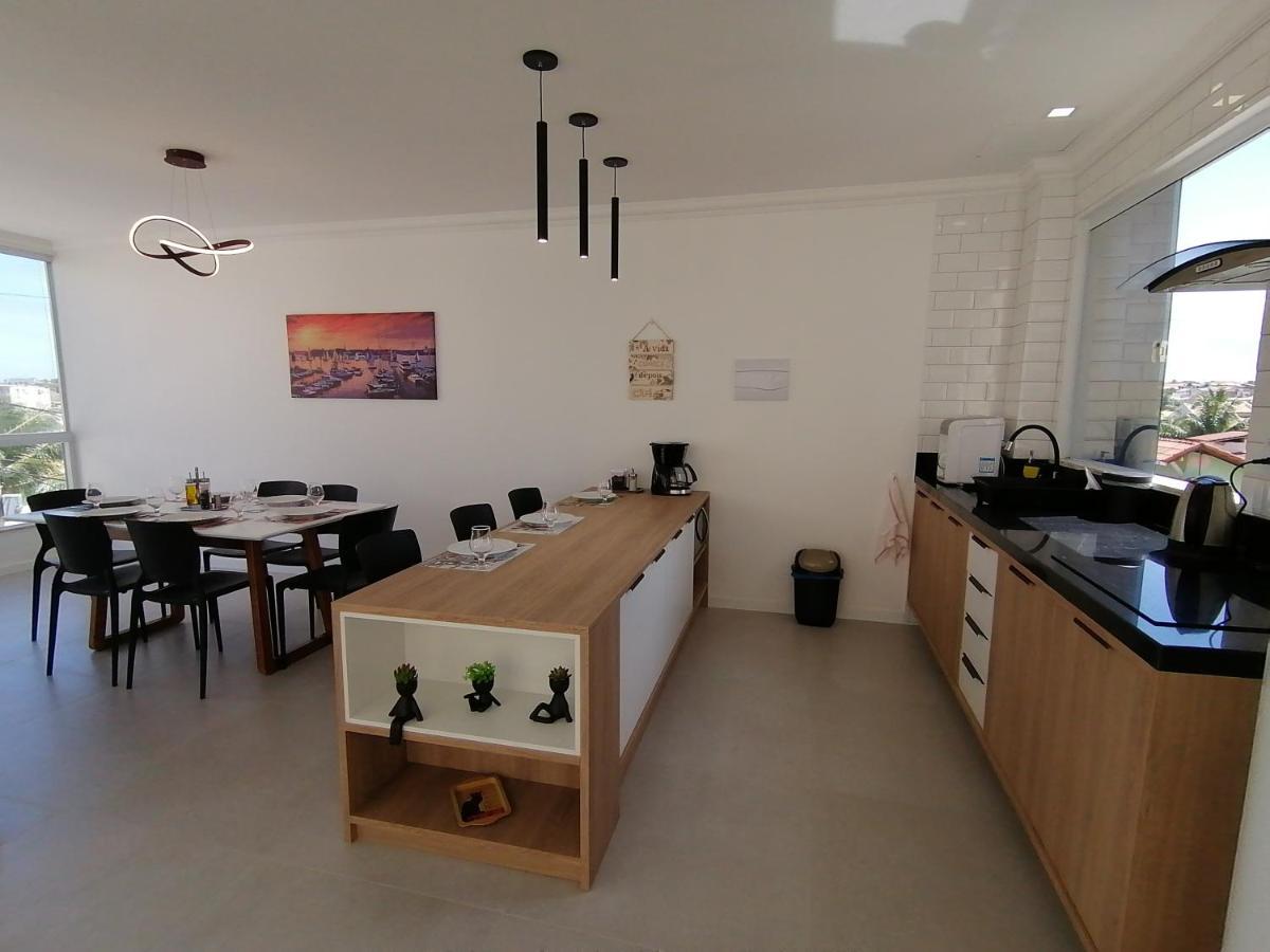 Triplex Pe Na Areia Com 3 Suites Proximo Salvador Lauro de Freitas Kültér fotó